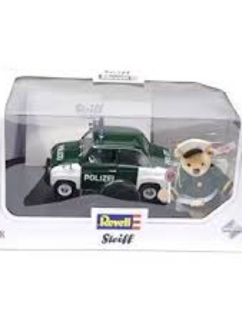 Revell Steiff Green 'Polizei' Toy Car & Bear Set